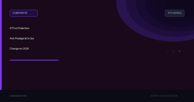 IPTV et Protection Anti-Piratage – Ce Qui Change en 2026