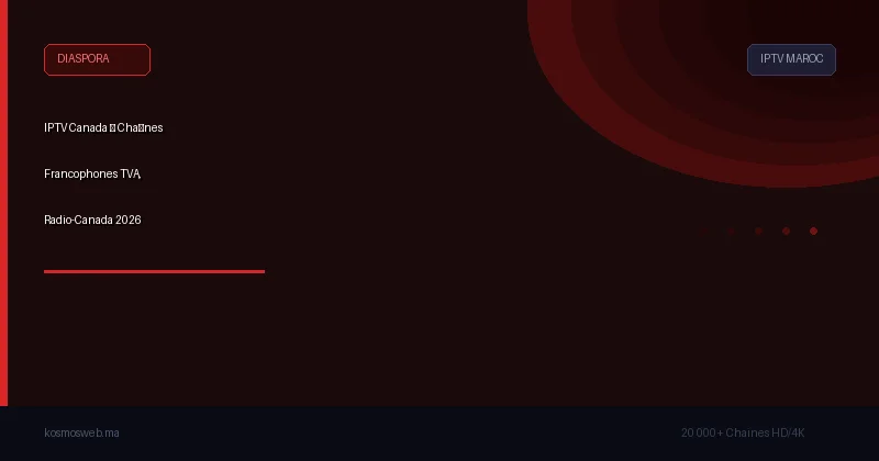 IPTV Canada – Chaînes Francophones TVA, Radio-Canada 2026